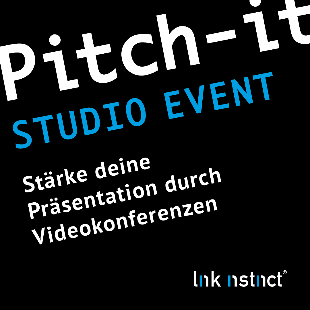 Mit Pitch-it STUDIO EVENT zur Konzeption, Produktion und Verbreitung Deines Events im virtuellen TV Studio